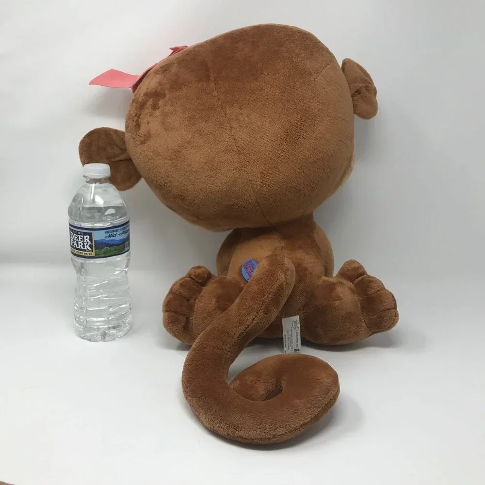 Hasbro Littlest Pet Shop LPS Huggable Monkey Bobblehead Plush Stuffed Animal 15" - Picture 9 of 10